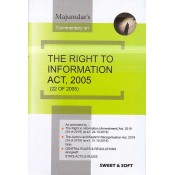 Majumdar's Commentary on The Right to Information Act, 2005 [RTI-HB] by Sweet & Soft